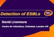 Detection of ESBLs - BSACbsac.org.uk/.../uploads/2012/02/David_Livermore_-_ESBL_detection.pdf · AmpC detection tests: some traps! • Cloxacillin tests don’t work for P. aeruginosa;