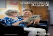 Undergraduae tResearch - Sheridan Collegeresearch.sheridanc.on.ca/documents/reports/AnnualReport.pdf · Research Annual Report, you’ll find a snapshot of funded and curriculum-