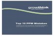 Top 10 PPM Mistakes - Growthink · Growthink is an investment bank that specializes in working with privately-held emerging ... Microsoft Word - Top_10_PPM_Mistakes.doc Author: Matt