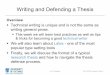 Writing and Defending a Thesis - University of Ontario ... · Writing and Defending a Thesis Overview ... popular type setting tools § Finally, ... § If a Latex style file or a