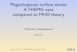 Magnetopause surface waves: A THEMIS case …themis.igpp.ucla.edu/events/Spring2012SWT/Plaschke-MP...MP surface waves: A THEMIS case compared to MHD theory Comparison with MHD theory