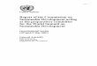 Report of the Commission on Sustainable Development … · Commission on Sustainable Development in its ... consultative status with the Economic and Social Council. 5. Draft rules