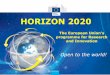 Horizon 2020 - European Commission | Choose your …ec.europa.eu/research/iscp/pdf/inco_h2020_for_international... · science and engineering ... are automatically eligible for funding