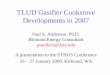 TLUD Gasifier Cookstove Developments in 2007 · TLUD Gasifier Cookstove Developments in 2007 Paul S. Anderson, ... including 100% stainless steel construction. ... gasifier by Anderson