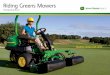 Riding Greens Mowers - METROPOLITAN …metropolitanmachinery.com.au/images/PDFs/2500 greens...Putting power T in its proper place: the 2500E E-Cut Hybrid. It’s about advanced technology