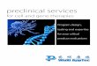 for cell and gene therapies - WuXi AppTec · Preclinical Services for Cell and Gene Therapies Small-Animal Models ... •Formulation and cell culture ... preclinical services for