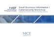 Small Business Information / Cybersecurity Workshop support given by SBA, ... – Sound economics 