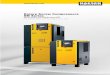 Rotary Screw Compressors SM Series - … ·  Free air delivery 0.28 to 1.52 m³/min, pressures 5.5 to 15 bar Rotary Screw Compressors SM Series ... Modbus, Proﬁ net and 