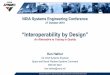 NDIA Systems Engineering Conference · NDIA Systems Engineering Conference ... LHA - 4 DDG CG MHQ/MOC Air Defense Exercise Scenario. ... not in same year as investment)