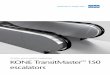 7035 TransitMaster 150 lr pages - Spatiul Construit€¢ The patented KONE ECO3000 drive is chainless (even for the handrail) and utilizes a 96% efﬁcient planetary reduction gear,