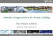 Overview of cryptovision's eID Product Offering ... · Overview of cryptovision's eID Product Offering Presentation & Demo ... Operating System eID ePKI MoC Driving License ICAO 