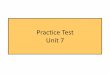 Practice Test Unit 7 - Stephenson High Schoolstephensonhs.dekalb.k12.ga.us/Downloads/Practice Test Unit 7 key.pdfGiven H = {0, 3, 6, 9} and J = {0, 6, 12}. Find the sets for H J and