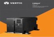 5-20kVA Compact, Efficient & Robust UPS For Critical ... formerly Emerson Network Power, designs, builds, and services mission critical technologies that enable vital applications