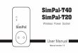 SimPal-T40/T20 GSM Power Socket - myQNAPCloudmicrodatafi.myqnapcloud.com/pdf/SimPal/SimPal-T40_manual.pdfSimPal-T40/T20 POWER SOCKET USER MANUAL 1 SimPal-T40/T20 GSM Power Socket Thank