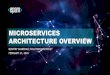 MICROSERVICES ARCHITECTURE OVERVIEW systems are much complex than ... Zhamak Dehghani Principal Consultant at ThoughtWorks ... You can provide …