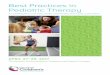 Best Practices in Pediatric Therapy - iprc.infoiprc.info/.../2017/...Best-Practices-in-Pediatric-Therapy-brochure.pdf · Best Practices in Pediatric Therapy A CONFERENCE FOR DIRECTORS,