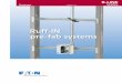Ruff-IN pre-fab systems - Cooper Industries. B-Line series Ruff-IN pre-fab systems. toco. Ntes . Rd sftstto structo st cs for us. Ruff-IN™ Products . Telescoping brackets • Completely