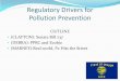 Regulatory Drivers for Pollution Prevention Drivers for Pollution Prevention OUTLINE •(CLAYTON): Senate Bill 737 •(DEBRA): PPRC and Ecobiz •(MARNEY):Real world, P2 Hits the Street