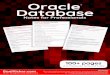 Oracle Database Notes for Professionals - goalkicker.com 6: Dates ... Oracle 10g 2003-01-01 Oracle 11g 2007-01-01 Oracle 12c 2013-01-01 Section 1.1: Hello World SELECT 'Hello world!