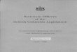 Speaker of the Legislative Assembly - bcombudsperson.ca Report No... · Speaker of the Legislative Assembly ... of public sector conduct: selflessness, integrity, objectivity, 