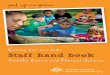 Staff hand book Healthy Eating and Physical Activity · healthy eating and physical activity from infancy to five years of age. ... Label the bottle or container with baby’s name