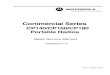 ServMan Cover A - Radiotronics · 2018-04-24 · Commercial Series CP140/CP160/CP180 Portable Radios Basic Service Manual 6866550D17-A Issue: October 2004