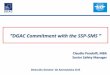DGAC Commitment with the SSP-SMS · “dgac commitment with the ssp-sms ... aviation risk matrix . iii. safety assurance . safety monitoring ops / ala meda ff hh fdm losa / noss tem