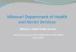 Billing for Public Health Serviceshealth.mo.gov/living/wellness/immunizations/pdf/smookencherry... · Billing for public health services of insured individuals ... (varying turnaround)