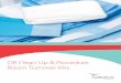 OR Clean Up and Procedure Room Turnover Kits - … · OR Clean Up & Procedure Room Turnover Kits. ... a day 7 days a week from any ... OR Clean Up and Procedure Room Turnover Kits