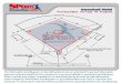 baseball-major-league-field-dimensions-diagram field Professional COL diavarv Grass Line Grandstand fence limits 60' from Base or line radius On-C.eck Backstop The information and
