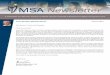 MSA Newsletter - Squarespace · in us as we age. Sadly. Sad indeed, ... following the notice in the MSA Newsletter last month. ... The national launch of MSol and its three offices