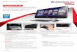 LENOVO® B750 - dustinweb.azureedge.net€¢ Lenovo® Motion Control lets you quickly flip through photos, ... XXX Warranty Upgrades ... 4x USB 3.0, 2x USB 2.0, HDMI-out 