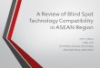 A Review of Blind Spot Technology Compatibility in … · 2016-07-15 · A Review of Blind Spot Technology Compatibility in ASEAN Region AASF 2016/004 ... (in the test report) 