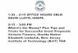 2:15 OFFICE HOURS OBLR DAVID LLOYD, USEPA the …itepsrv2.ucc.nau.edu/itep_course_downloads/TLF/TLF_2016_Pres/Day...• Water Infrastructure and Resilience Finance Center ... • Grants