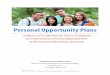 Personal Opportunity Plans - Schott Foundation for …schottfoundation.org/.../personal-opportunity-plans-full.pdfPersonal Opportunity Plans Conditions and Considerations for Effective