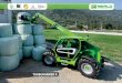 TURBOFARMER II - Merlo Merlo Turbofarmer family Concentrated technology Comfort • Largest cab on the market 1010 mm • Standard cab on silent-block • “CS” cab with hydropneumatic