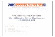 Certificate III in Business (BSB30112) - Worklinks III in Business - RPL Kit and... · Certificate III in Business (BSB30112) Contact Details Worklinks Inc PO Box 98, Caboolture QLD