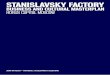STANISLAVSKY FACTORY - mcaslan.co.uk · “We started work on the Stanislavsky Factory early in 2005 and it was one of our first projects in ... Moscow, we felt ... the city’s judgement