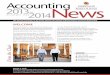 Accounting 2013-2014News€¦ · Accounting 2013-ACA DEMIC YEA R2014 ... Under Armour Timothy Phelps KPMG LLP Kirk Rogers ... strategic investments, including the