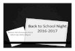 2016.2017.Back to School Night - BALDWIN HILLS … to School Night Baldwin Hills Elementary Pilot & 2016-2017 Gi5ed High Ability Magnet