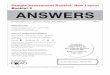 Booklet 2 ANSWERS - Education Quality and … · 2015-03-25 · your answers to multiple-choice and open-response questions in this booklet. Space is available for rough notes. 