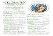 ST. MARY NOVEMBER 06, 2016stmaryp.org/_bulletin/2016/bulletin-2016-11-06.pdfor Hannifyins@gmail.com NOVEMBER 06, 2016 PAGE 2 • ST. MARY CATHOLIC CHURCH • NOVEMBER 06, 2016 O Mary