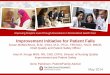 Improvement Initiative for Patient Falls - clevelandclinic.org · Explain a key initiative to reduce the number of ... Purposeful hourly rounding Change of shift huddles ... Revise