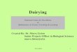 Dairying - PDST - Milking.pdf · NCE-MSTL 1 Dairying NCE-MSTL National Centre for Excellence in Mathematics & Science Teaching & Learning Created By: Dr. Maeve Liston Senior Projects