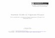 Student Guide to Capstone Project - FEIT · Student Guide to Capstone Project For students commencing Capstone Project in ... 11 2.8 Final Report Submission ... 5.5 Contingency planning