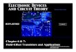 Chapter 6 & 7: Field-Effect Transistors and Applicationswebstaff.kmutt.ac.th/~ekapon.siw/ENE103/Lectures/ene103_lec4.pdf · Chapter 6 & 7: Field-Effect Transistors and Applications