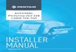 Installer manual, valve Autotrol Performa 263-268 Logix ... · autotrol performa 263-268 logix 740-760 installer manual water purification