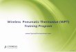 Wireless Pneumatic Thermostat (WPT) Training 20Training%20Manual · Honeywell, Johnson Controls, Siemens,