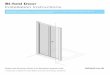 Bi-fold Door Installation Instructions - Bathrooms.com€¦ · (QVXUH'RRU%ODGH6HDOLVæWWHGZLWK blade facing away from enclosure ! (As Shown). Tip: 3XVKæW'RRU%ODGH6HDO VWDUWDWWKH