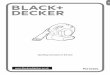 Operating instructions in the back - …service.blackanddecker.nl/PDMSDocuments/EU/Docs/... · (Original instructions) Intended use. Your Black & Decker Dustbuster® handheld vacuum